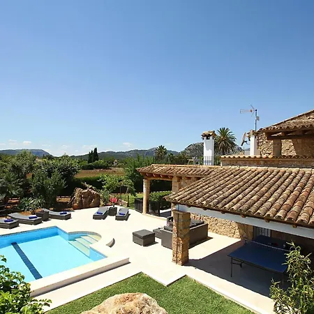 Superb 5 Bedrooms Fiorever Mountainside Views Villa Pollenca
