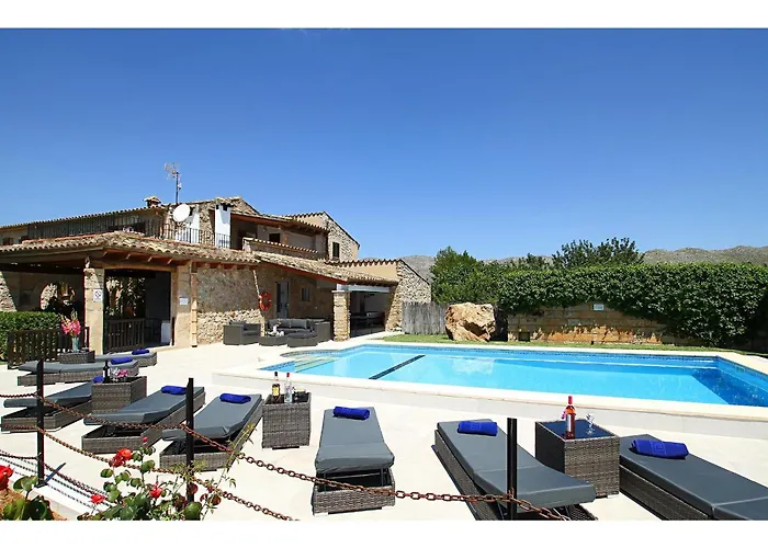 Superb 5 Bedrooms Fiorever Mountainside Views Willa Pollensa