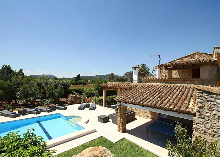 Superb 5 Bedrooms Fiorever Mountainside Views Willa Pollensa